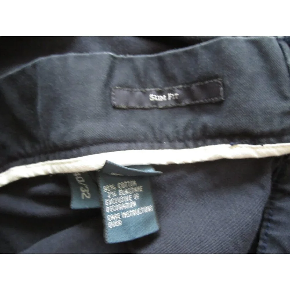Men Polo Ralph Lauren Slim Fit Cotton Pants Sz 40/32 (MP372)